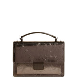Golden Goose Anthracite Grey Clasp Venezia Handbag