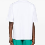 Marni logo-patch polo shirt