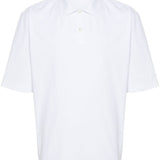 Marni logo-patch polo shirt