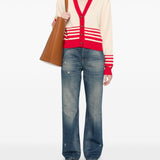 Golden Goose Indaco Distressed Heritage FivePocket Jeans