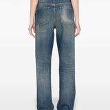 Golden Goose Indaco Distressed Heritage FivePocket Jeans