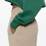 Golden Goose Beige Elasticated Waistband Classic Trousers