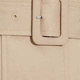 Emporio Armani Sand Beige Weatherproofing Trench Coat