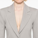 Emporio Armani Light Grey Impeccable Breasted Blazer