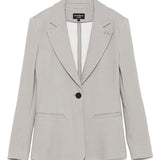 Emporio Armani Light Grey Impeccable Breasted Blazer