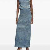 Diesel Skirts Clear Blue