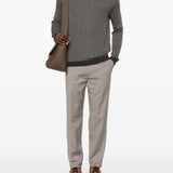 Emporio Armani Trousers Dove Grey
