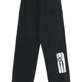 MM6 Maison Margiela Black Elasticated Drawstring Trousers