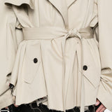 Balenciaga Coats Beige