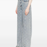 Self-Portrait Jeans with decoration