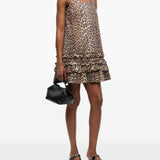 GANNI Dresses Brown