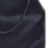 Stella McCartney Falabella Navy Tote Chainlink Straps