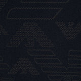 Emporio Armani Allover logo wool scarf