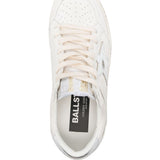 Golden Goose Ecru Ball Starburst Patchwork Sneakers
