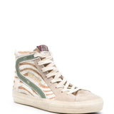Golden Goose ZebraStripe Slide Laminated Flash Luxe