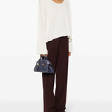 Ferragamo Logo-print leather tote bag