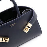 Ferragamo Logo-print leather tote bag