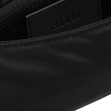 Ami Paris Black Multifunctional Shoulder Bag LogoPatch