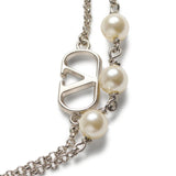 Valentino Garavani VLogo bracelet with swarowski pearls