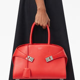 Ferragamo Crimson Red Everyday Tote Bag Silhouette
