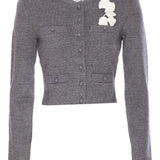 Self-Portrait Cardigan with buttons