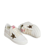 Golden Goose Ball Star with Leo pony skin star and black laminated leather heel tab