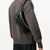 Ami Paris Black Bumbag Marcel FrontZipPocketPouchXL