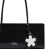 Marc Jacobs Midnight Jet Black Floral Satchel