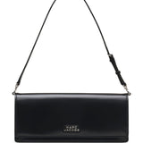 Marc Jacobs Black Floral CutoutDetail Shoulder Bag