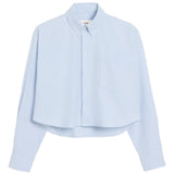 Ami Paris Shirts Clear Blue
