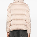 Herno ChantillyBeige Padded Coat StandCollar Ultraluxe
