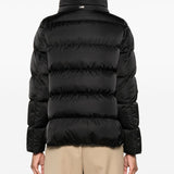 Herno Black Sleekest Quilted Down Jacket Stormproofing
