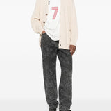 Golden Goose Beige Cardigan Featuring Button Front