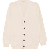 Golden Goose Beige Cardigan Featuring Button Front