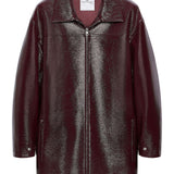 Courreges Coats Bordeaux