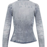 Diesel Shirts Clear Blue