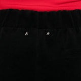 Golden Goose MidnightBlack Velveteen Wide Leg Trousers