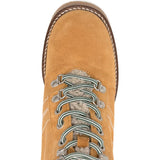 Woolrich Beige Boots LaceUpBlockHeel SignatureEdition