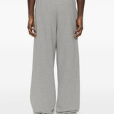 Balenciaga Grey Wide Leg Elastic Waistband Trousers