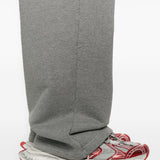 Balenciaga Grey Wide Leg Elastic Waistband Trousers