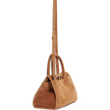 Fabiana Filippi Cappuccino Handbag Featuring Twist Lock