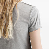 Dolce Gabbana Grey Jersey T Shirt SloganPrintGraphic