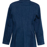Dsquared2 Navy Blue DoubleBreasted Peak Lapel Blazer