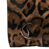 Christian Louboutin Brown Leopard Top Handle Satchel