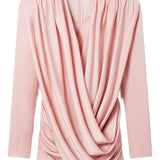 Stella McCartney Blush Pink Draping Neckline Dress