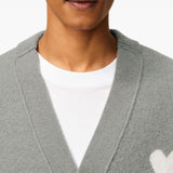 Ami Paris Sweaters Grey