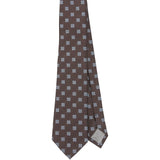 Emporio Armani Brown Exquisite Jacquard Pattern Ties