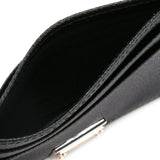Dolce And Gabbana Black Cardholder Logotype Plaque