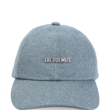 JACQUEMUS Clear Blue Adjustable Buckle Baseball Cap