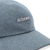 JACQUEMUS Clear Blue Adjustable Buckle Baseball Cap